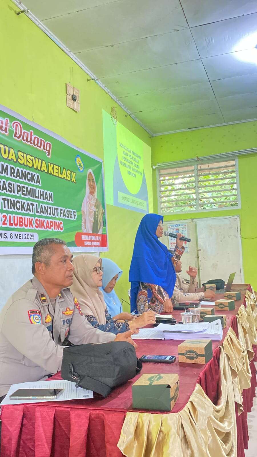 Sosialisasi Pemilihan Mata Pelajaran Tingkat Lanjut